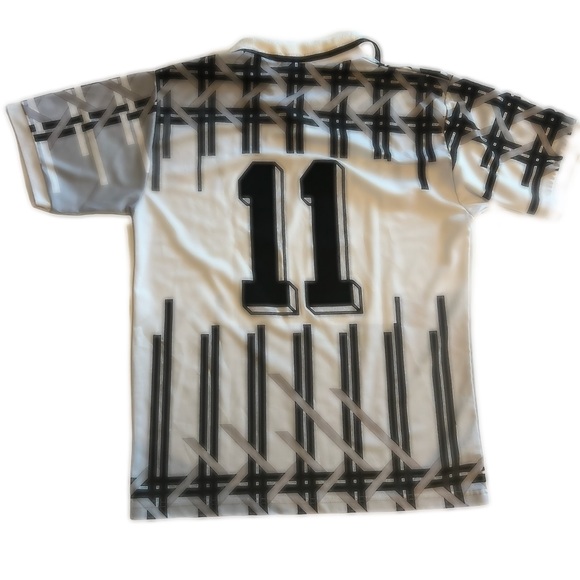 Vintage Calcio Italia Lotto 90s abstract geometric Soccer Jersey L / XL - Picture 2 of 4